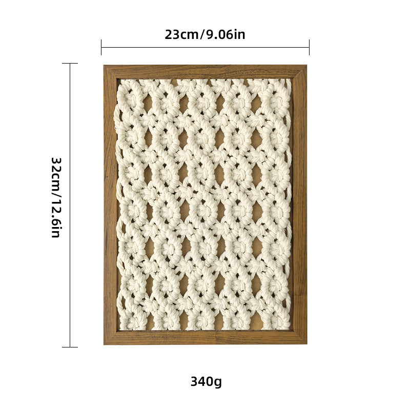 Desktop Rattan Wall Decor with Home Styling
