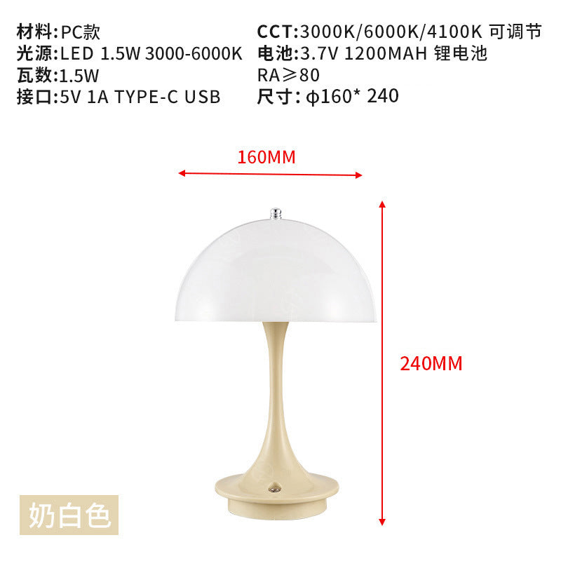 Ambient Decorative Mushroom Table Lamp for Bedroom