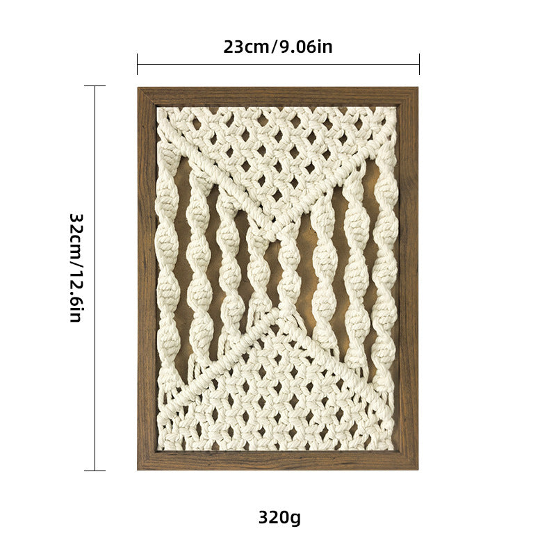 Desktop Rattan Wall Decor with Home Styling