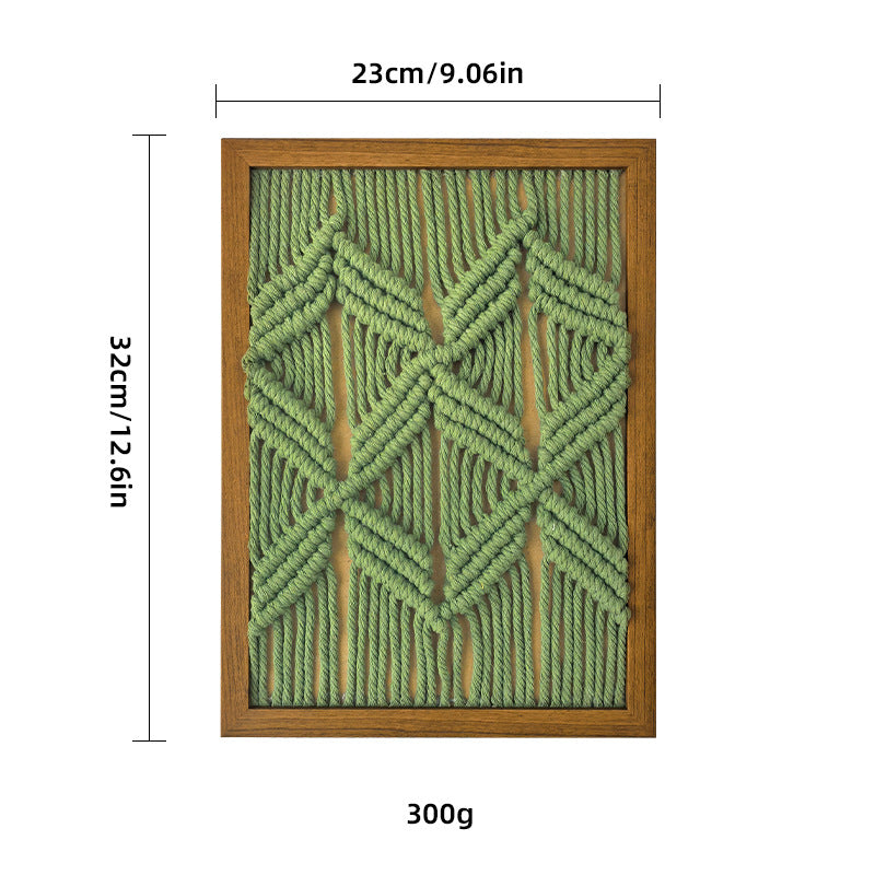 Desktop Rattan Wall Decor with Home Styling
