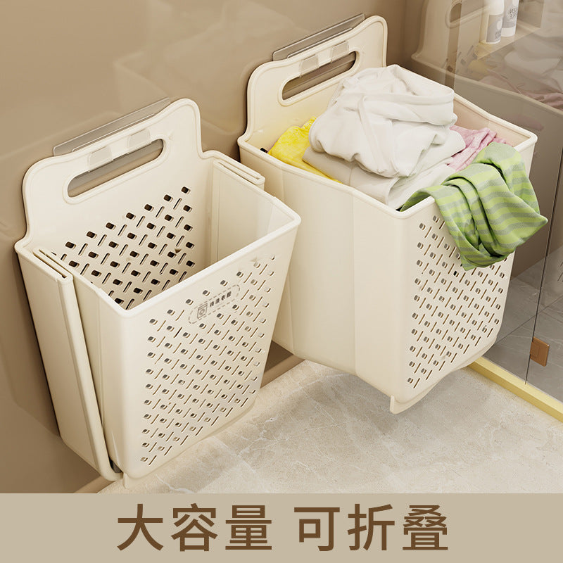 Foldable Laundry Basket for Bathroom