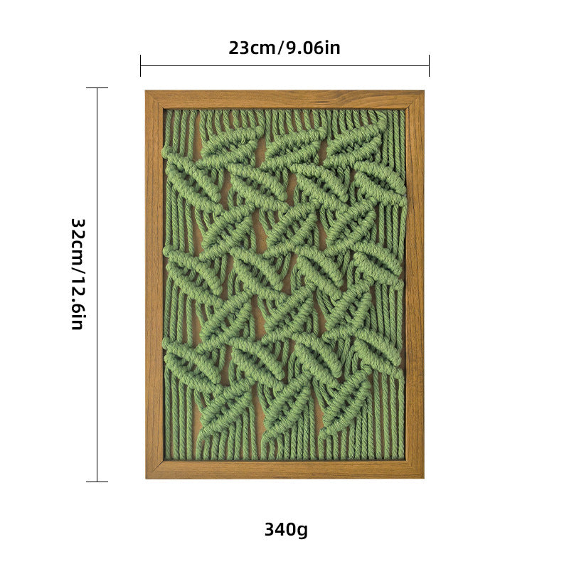 Desktop Rattan Wall Decor with Home Styling