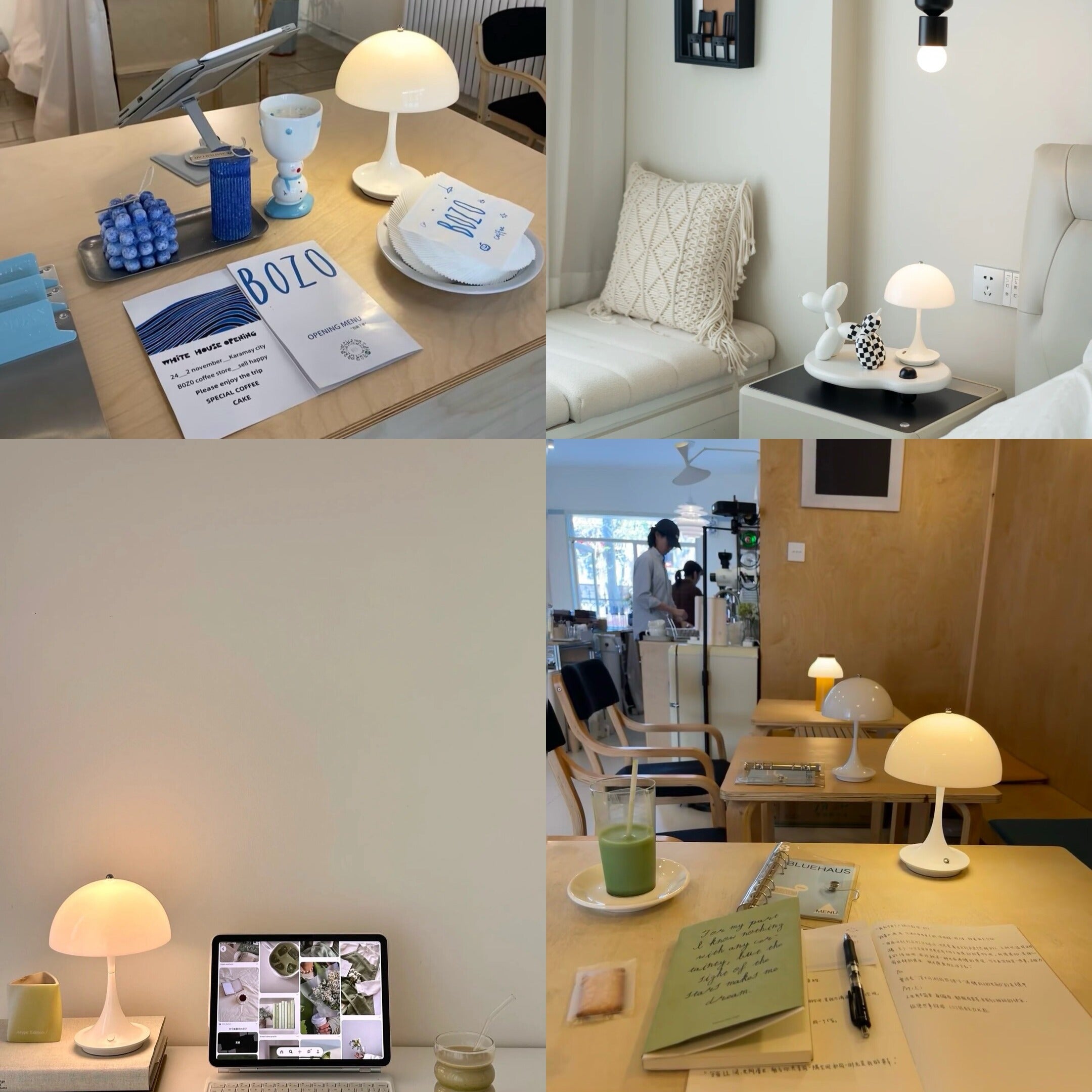 Ambient Decorative Mushroom Table Lamp for Bedroom