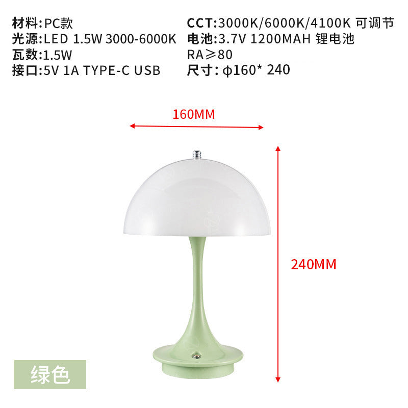 Ambient Decorative Mushroom Table Lamp for Bedroom