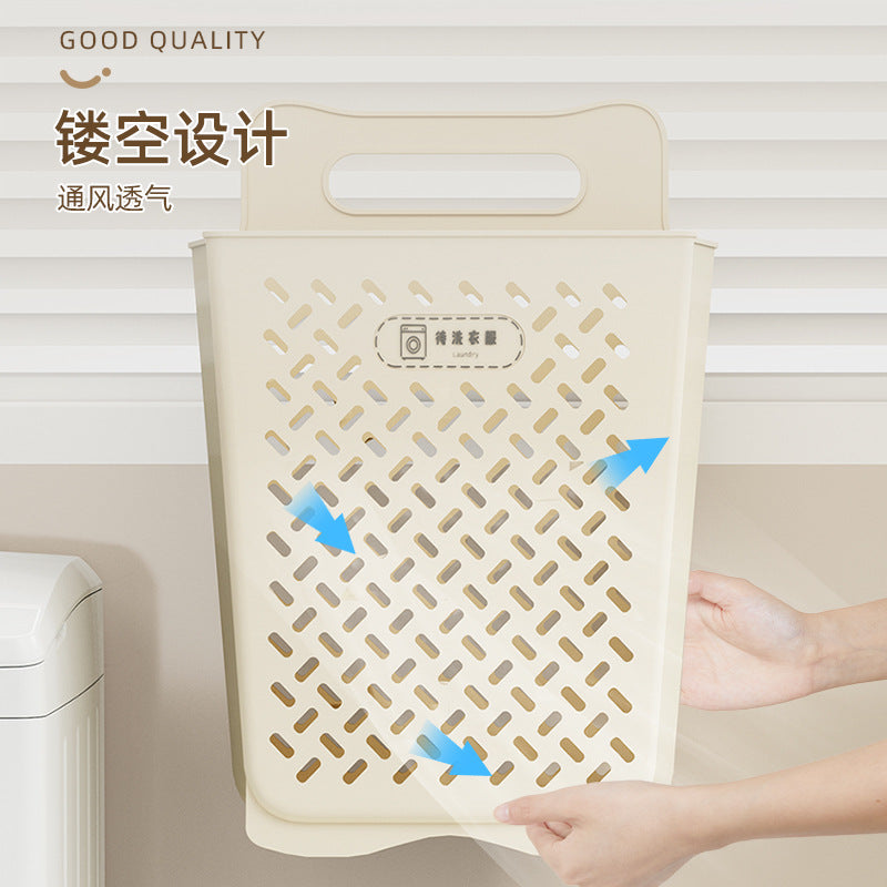 Foldable Laundry Basket for Bathroom